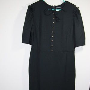 MaryCrafts black bowtie dress